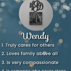 Meet your Posher, Wendy